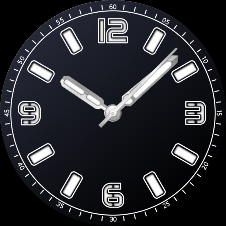 Midnight Outline · Wear OS Normal