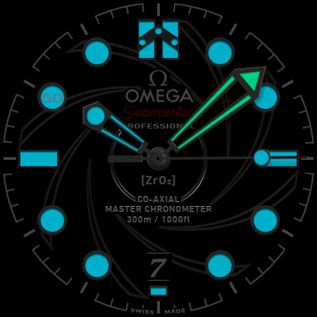 Omega Seamaster 007 Night
